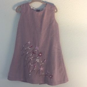 Carlotta Girls Pink Tweed Dress Size 3T